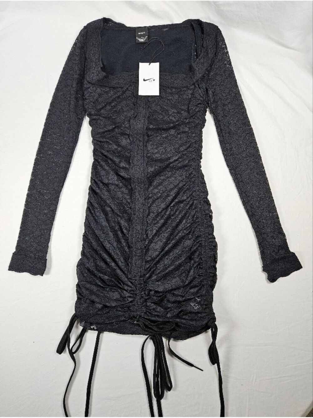 NWT NikeLab x Riccardo Tisci Archive 2-Piece Lace Dress Set, Black, Small, RARE! - Picture 16 of 16